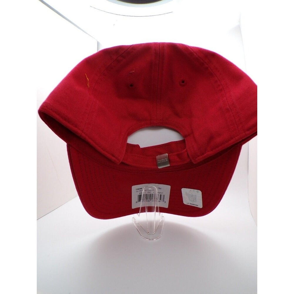 Reebok Red NY Embroidered Baseball Cap Men Adjustable OSFM - Picture 2 of 2